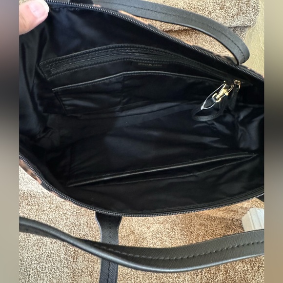 Michael Kors Kelsey Leopard Nylon Travel Set: Large Backpack & Tote Bag - Picture 8 of 16